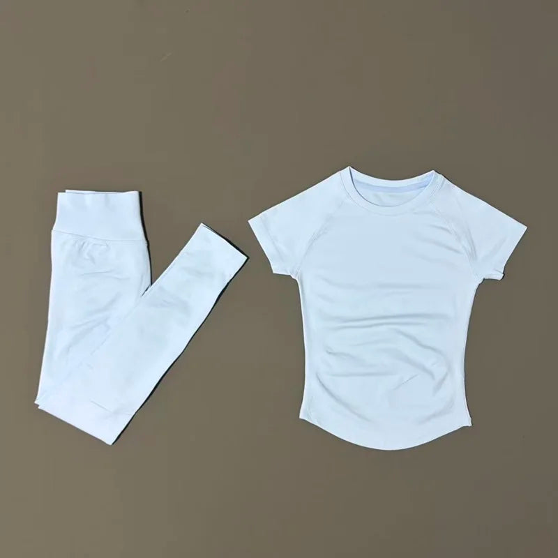 Saumaton "Low Ribbed" -setti korkealla vyötäröllä