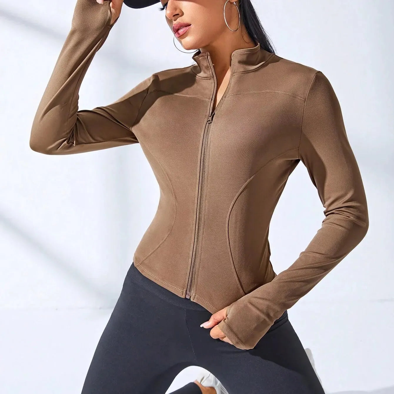 Slimming Body Sculpting Yoga Jacket – Tyylikästä tukea treeniin