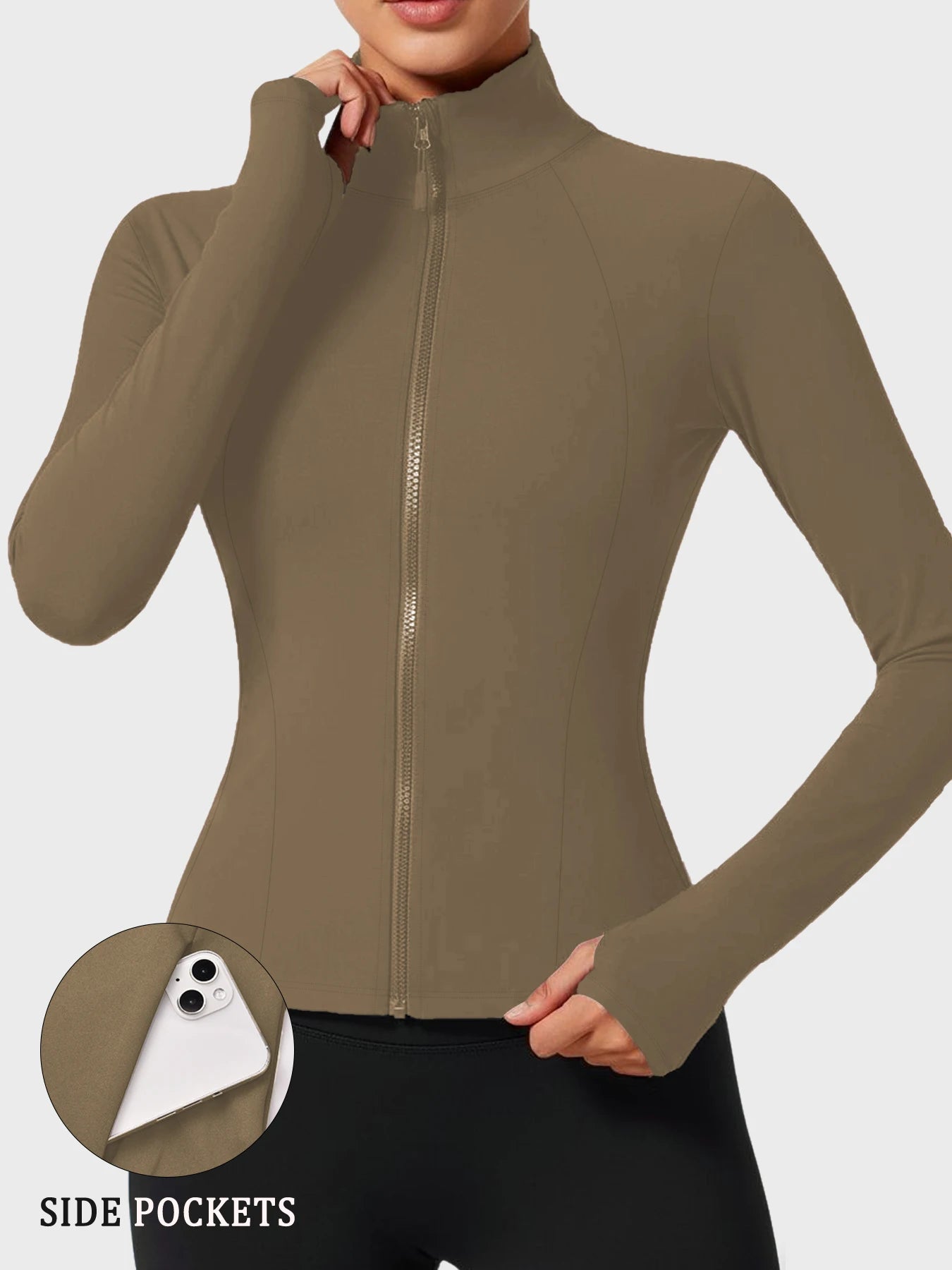 Slim-Fit -treenitakki