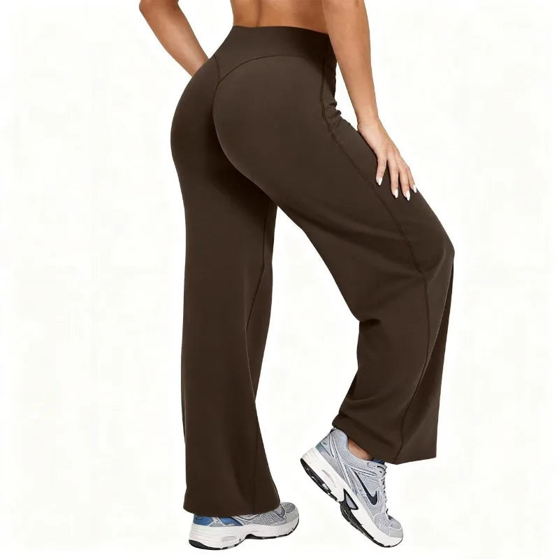 Women’s Wide-Leg Yoga Pants – Tyyliä ja vapautta liikkumiseen