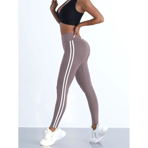 Forest Stripe Performance Tights