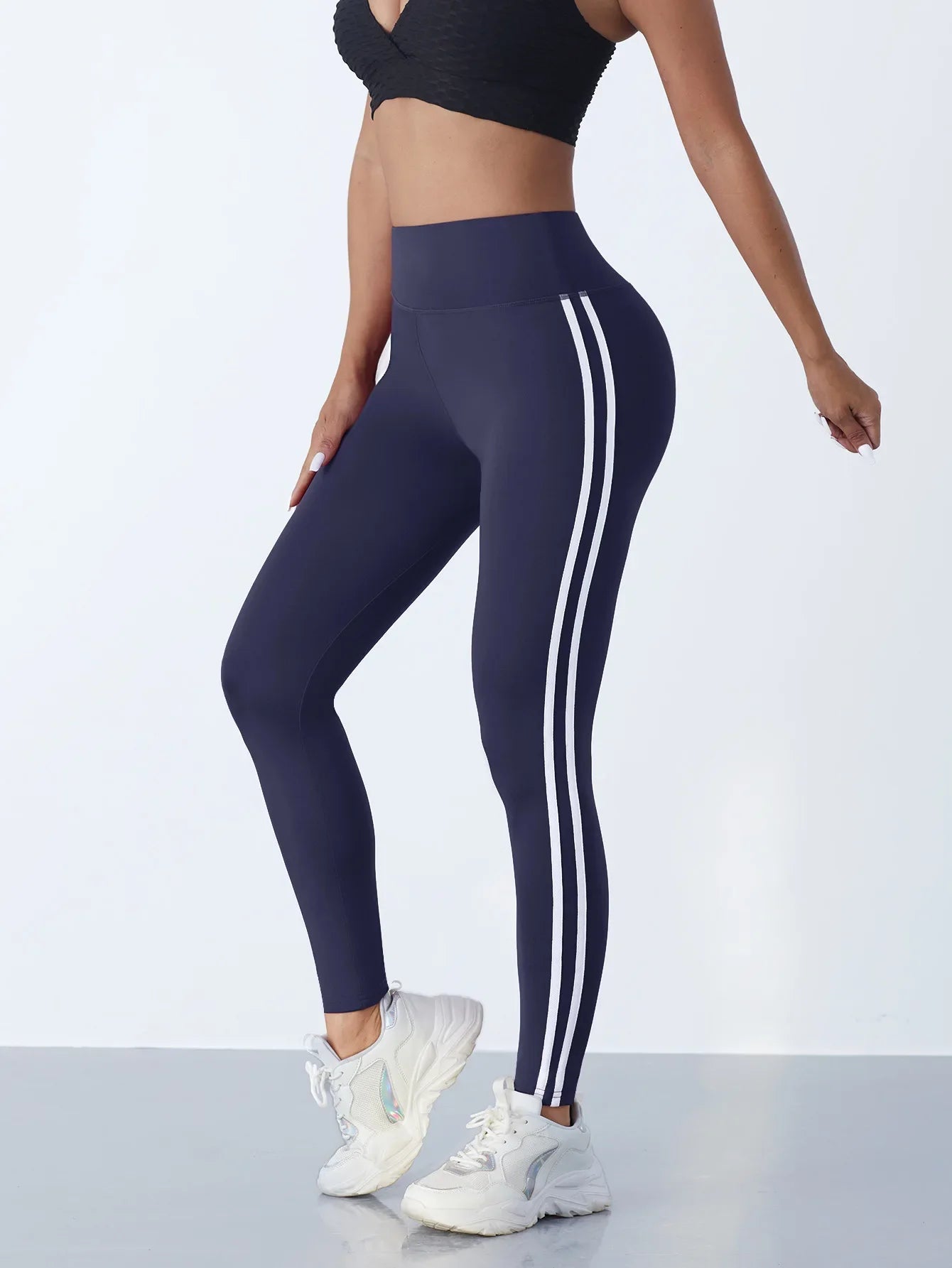 Forest Stripe Performance Tights