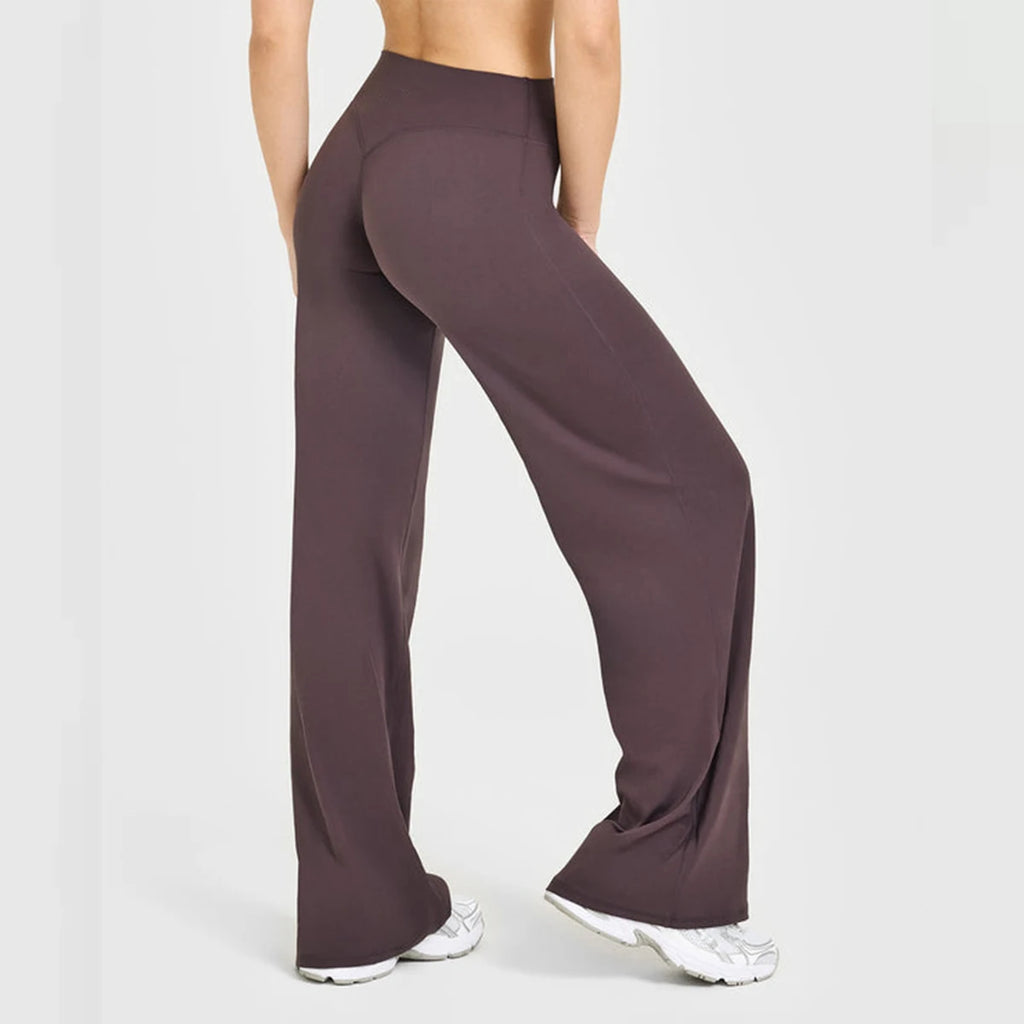 Suoralahkeiset ja hengittävät joogahousut