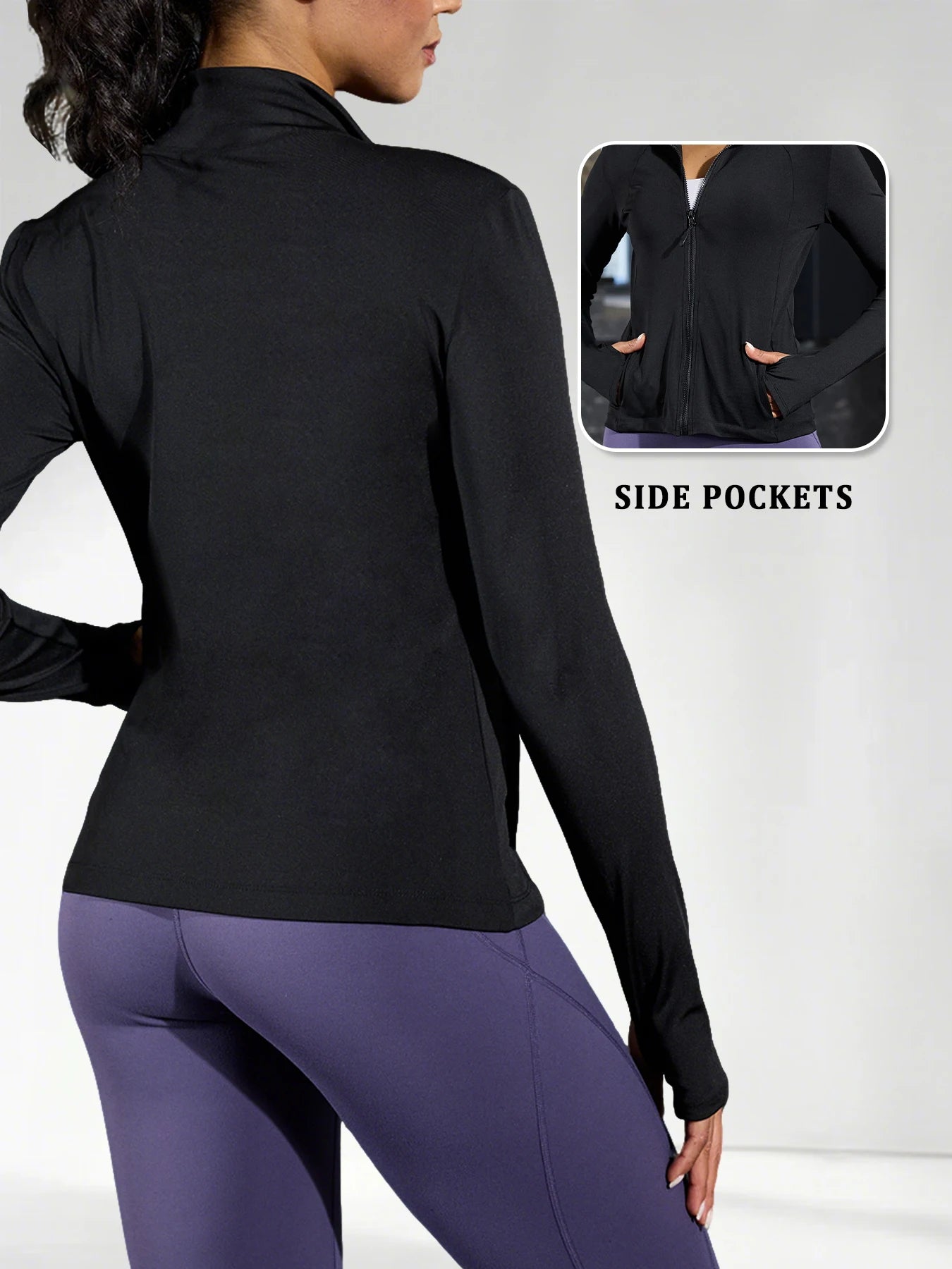 Slim-Fit -treenitakki