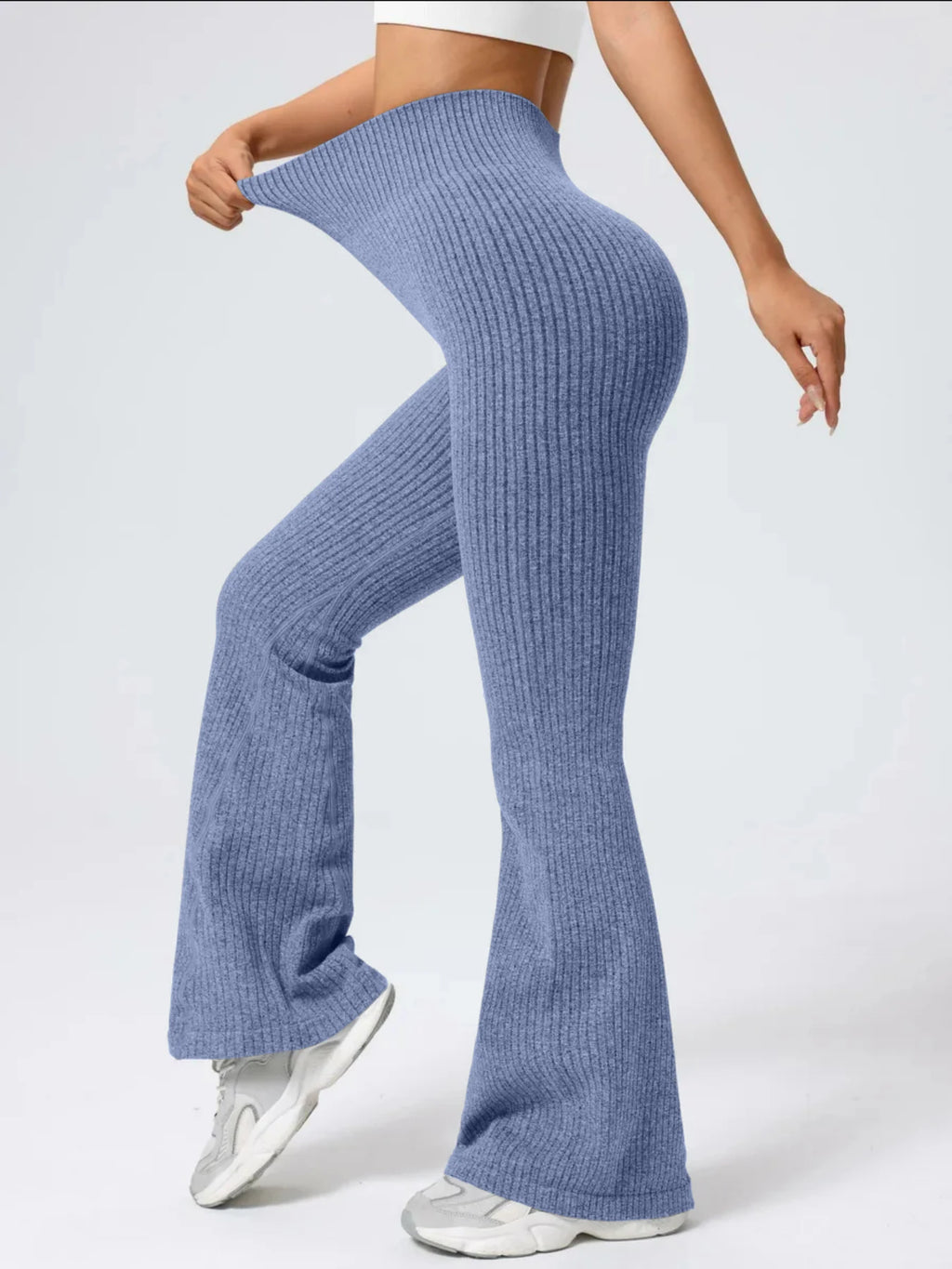 Aura High-Waist Flare Pants