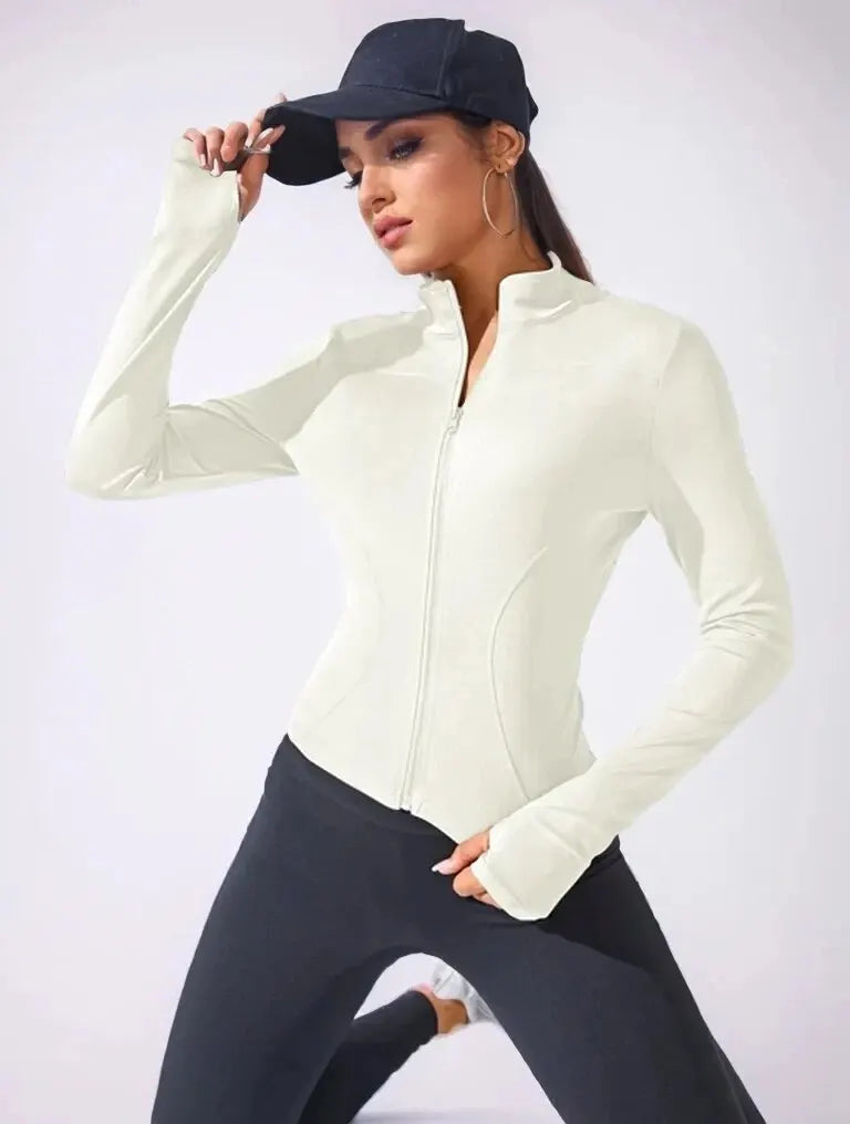 Slimming Body Sculpting Yoga Jacket – Tyylikästä tukea treeniin