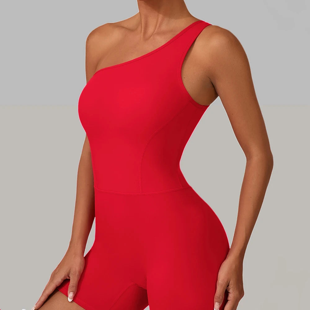 Seamless One-Shoulder -urheiluhaalari