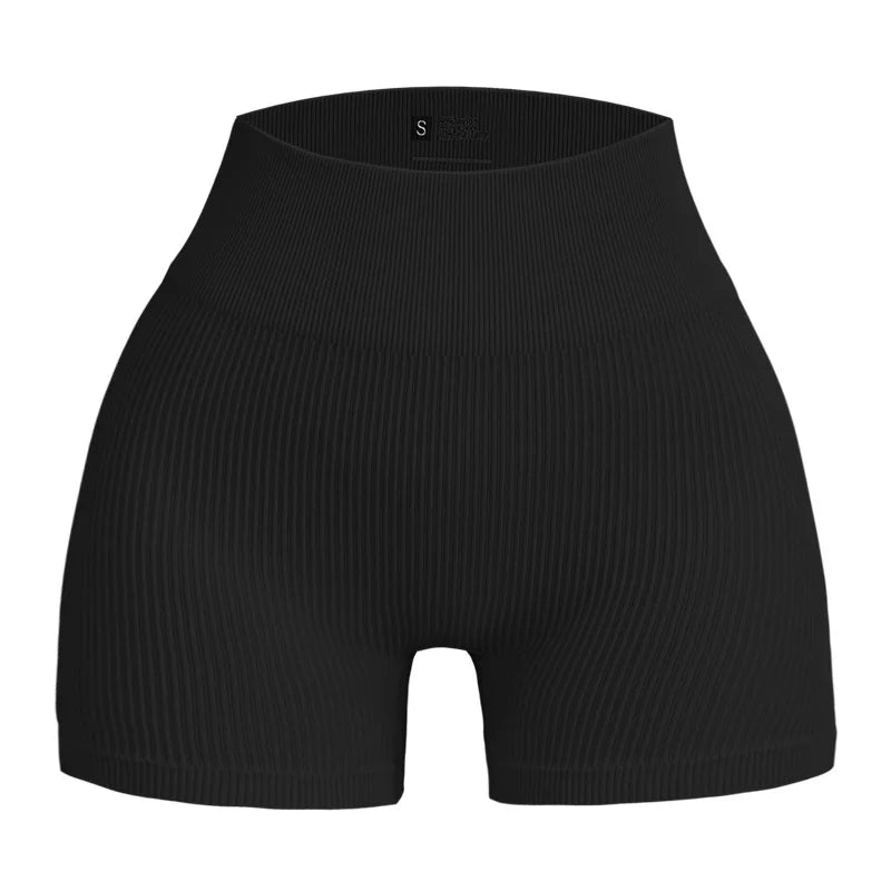 Saumattomat Ribbed-muotoilushortsit