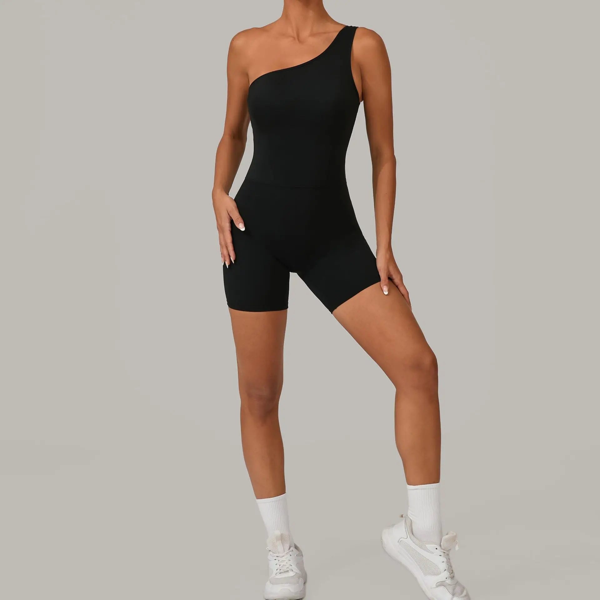 Seamless One-Shoulder -urheiluhaalari