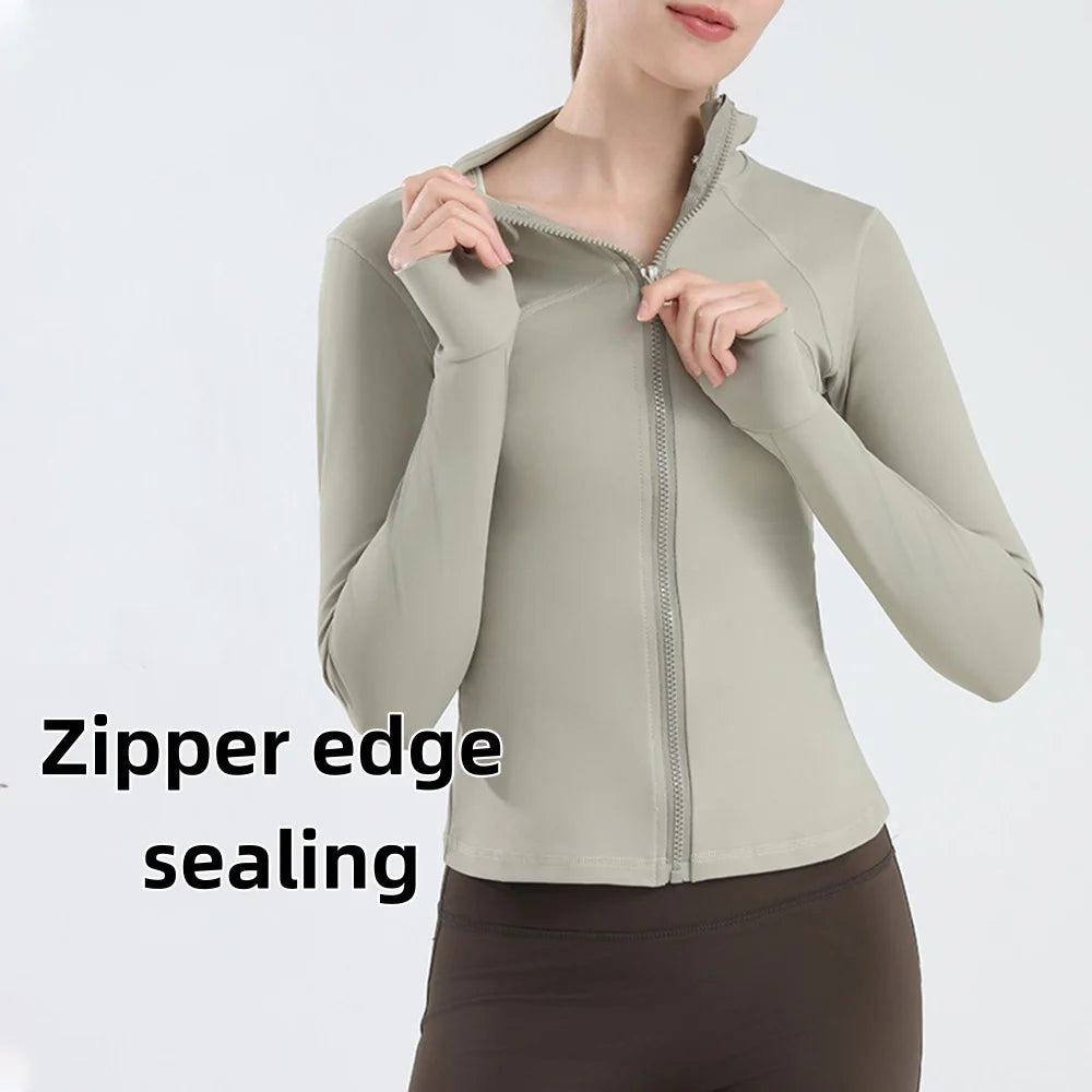 Pro-Fit vetoketjullinen urheilutakki