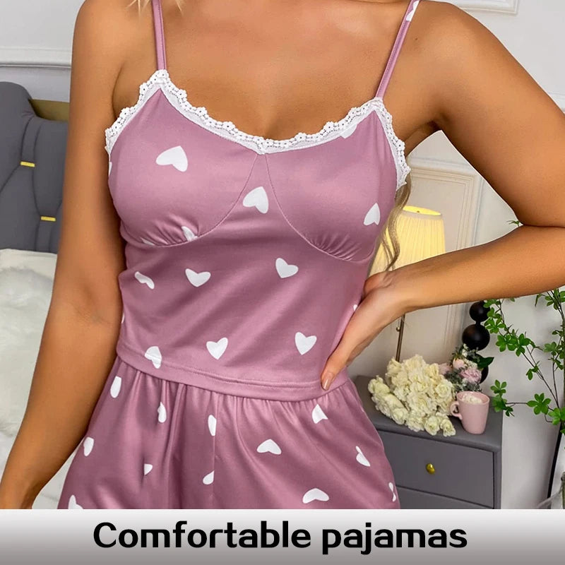 Sydänunelma-pyjamasetti