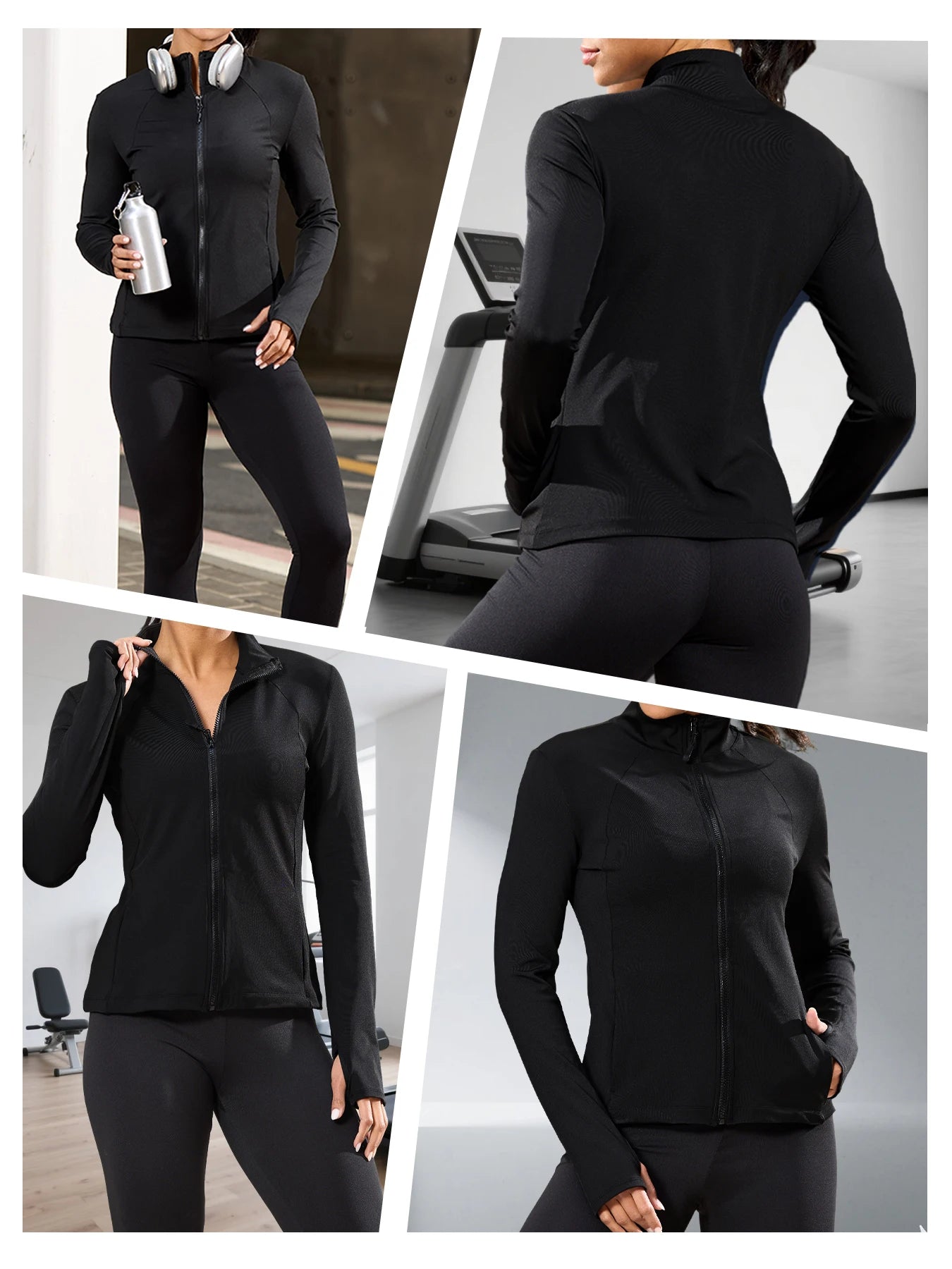 Slim-Fit -treenitakki