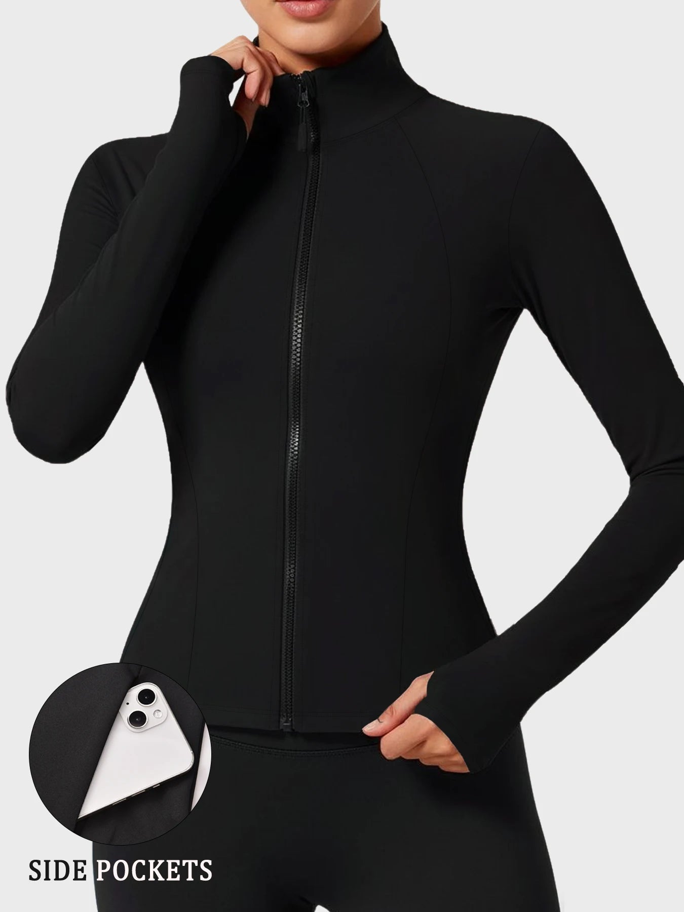 Slim-Fit -treenitakki