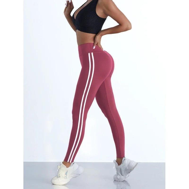 Forest Stripe Performance Tights