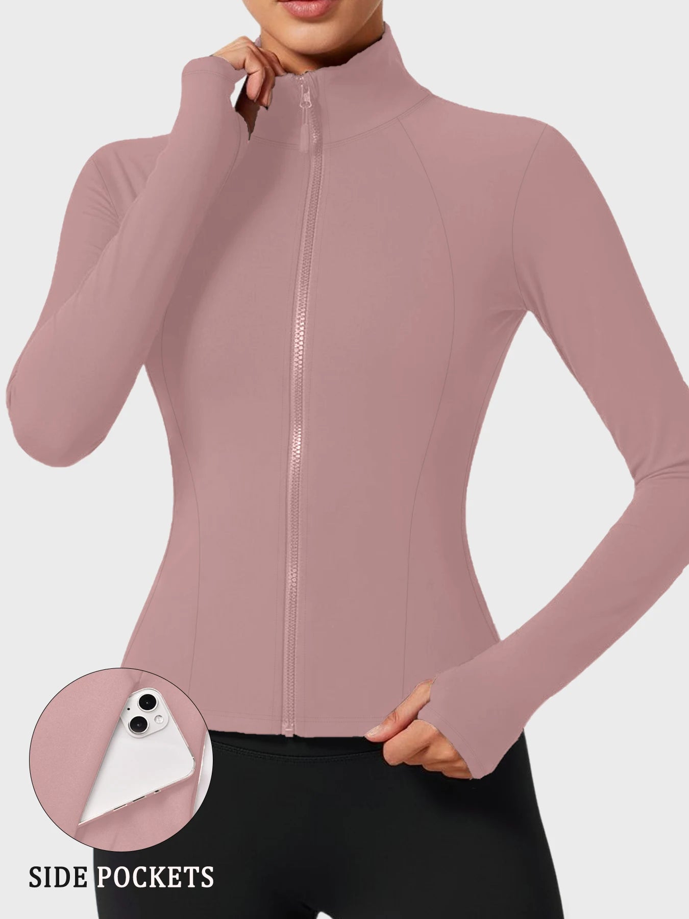 Slim-Fit -treenitakki